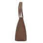 Tan 'LINDA' Smooth Real Leather Unlined Tote Bag, Image 3 of 5