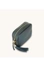 Dark Grey The Tassel Dark Grey Leather Crossbody Bag, Image 4 of 5