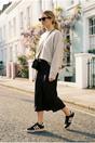 Black Ines Low Top Platform Sneakers, Image 4 of 5
