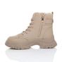 Camel AJVANI Camel Low Heel Chunky Flatform Ankle Boots, Image 3 of 6