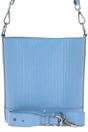 Blue Elegant Crossbody Bucket Bag, Image 3 of 6