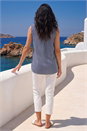  Classic Stripe Sleeveless Vest, Image 3 of 4