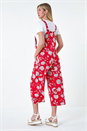 CORAL Floral Print Pocket Jumpsuit, Image 3 of 5