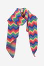 Multi Zig Zag Stripe Winter Scarf, Image 1 of 5