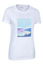 White Padstow Short Sleeved TShirt, Image 4 of 4