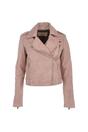 Stone 'Brooklyn' Short Leather Biker Jacket, Image 2 of 5