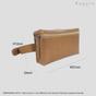 Tan 'Harry' Real Leather Bum Belt Unisex Bag, Image 6 of 6
