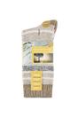 Beige 3 Pack Heavy Duty Hiking Socks, Image 2 of 3