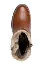 Brown Tamaris Brown Tamaris Womens Cognac Buckle Biker Boots, Image 5 of 7