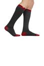 Grey Nylon 30-40mmhg Graduated Compression Socks, Image 2 of 5