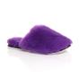 Purple AJVANI Purple Fluffy Mule Slippers, Image 1 of 5