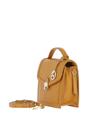Ochre Compact Handbag With Detachable Crossbody Strap, Image 2 of 4