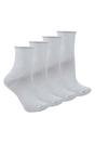 Grey Bamboo Sensory Soft Seamless Socks Set, Image 1 of 4