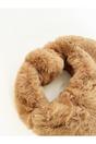 Brown Faux Fur Soft Grab Bag, Image 5 of 6