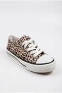 Multi Pearl Canvas Lace Up Low Trainers, Image 2 of 5