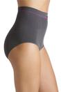 Grey 2 Pack Seamless High Waist Briefs, Image 2 of 4