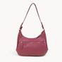 Pink Assots London Pink 'NATASHA' Pebble Grain Real Shoulder Bag, Image 4 of 5