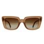 Brown Montana Brown Rectangle Shiny Light Brown Cream Brown Gradient Polarized MP193, Image 1 of 3