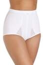 White Firm Control 2 Pack Support Briefs, Image 4 of 4