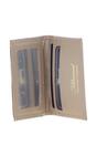 Beige Elegant Real Leather Card Holder & Key Ring Set, Image 3 of 5