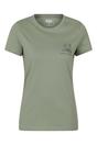 Khaki Peak District Mountain Scene TShirt, Image 1 of 1