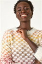 Red Ombre Marled Knit Jumper, Image 4 of 5