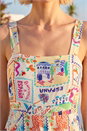 Ivory  Postcard Strappy Dress, Image 4 of 4