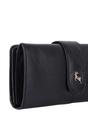 Black Sherry 14 Card RFID Protected Large Real Leather Purse, Image 2 of 5