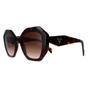 Brown Prada Brown Round Tortoise Brown Gradient PR16WS, Image 2 of 6