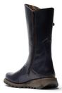 Blue Womens MES 2 Calf Leather Zip Boots, Image 4 of 5