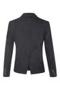 Navy Blue Infinity Leather Navy Blue Tweed 1920s Herringbone Navy Blazer, Image 4 of 6