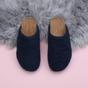 Navy Blue AJVANI Navy Blue Footbed Mules Slippers, Image 4 of 6