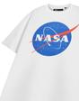 White NASA Classic Logo T-Shirt, Image 5 of 6