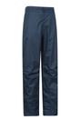 Navy Spray Waterproof Trousers, Image 4 of 4