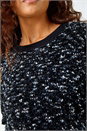 Black Rich Chenille Jumper, Image 1 of 5