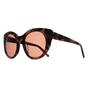 Brown DKNY Brown Round Mink Tortoise Brown DK517S, Image 2 of 3