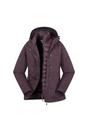 Burgundy Alaskan 3 in 1 Padded Jacket, Image 2 of 7