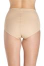 Beige Camille Lingerie Beige 2 Pack Lace Control Briefs, Image 3 of 4