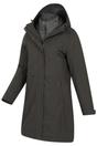 Khaki Luna 3 in 1 Long Waterproof Jacket, Image 3 of 6