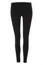 Black Plain Basic Leggings, Image 1 of 5