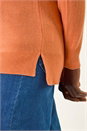 Coral Soft Crew Neck Jumper, Image 6 of 7