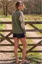 Khaki Petite Argyle Jumper, Image 3 of 4