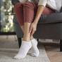 White 6 Pack Trainer Cotton Rich Socks, Image 3 of 5