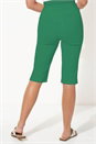 Emerald Stretch Knee Length Shorts, Image 2 of 4