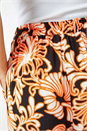 ORANGE Floral Wide Leg Trousers, Image 5 of 5