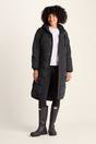 Black Raleigh Long Insulated Jacket, Image 4 of 6