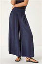  Relaxed Animal Print Wide Leg Trouser, Image 4 of 5