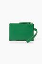 Green Faux Leather Wristlet Purse, Image 2 of 2