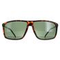 Brown Aviator Unisex Matte Black Smoke Polarized MP8, Image 1 of 4