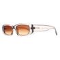 Brown Atum Brown Rectangle Shiny Transparent Beige Brown Gradient Nyctra, Image 2 of 3